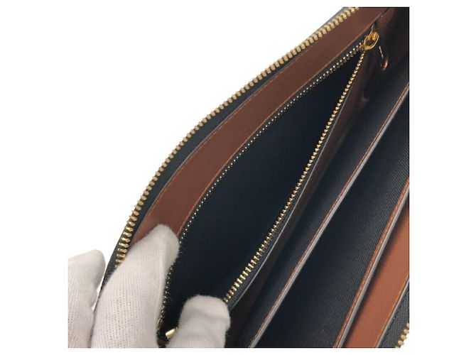 Borsa clutch con logo TB di BURBERRY Marrone - vista 6
