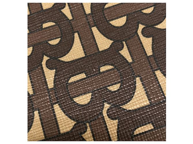 Borsa clutch con logo TB di BURBERRY Marrone - vista 9