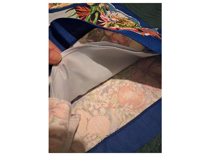 Maje Blumenmuster Shorts Blau Mehrfarben - Ansicht 10