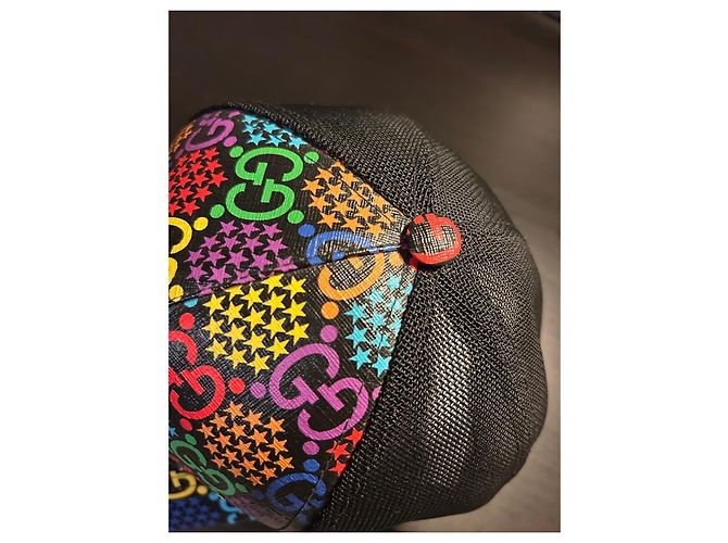 Gucci Multicolored GG and Stars Cap - view 3