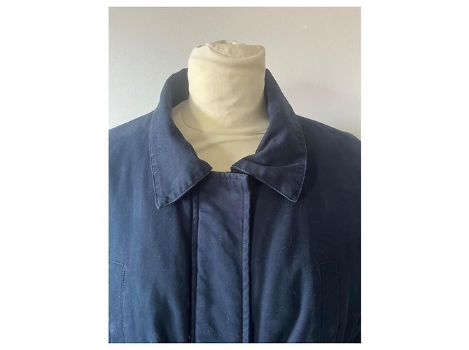 Giacca Lunga Blu Marino Claudie Pierlot Blu scuro - vista 4
