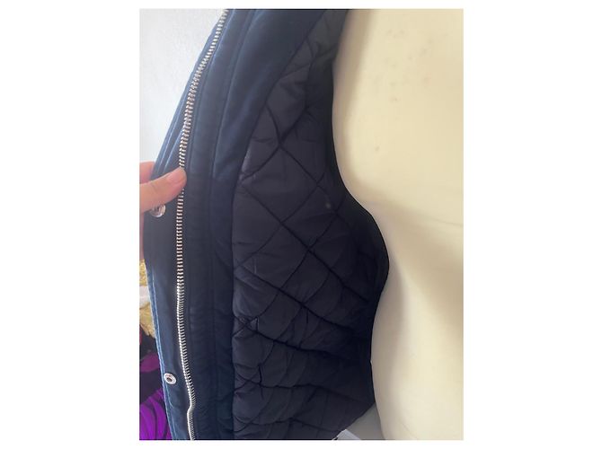 Giacca Lunga Blu Marino Claudie Pierlot Blu scuro - vista 6