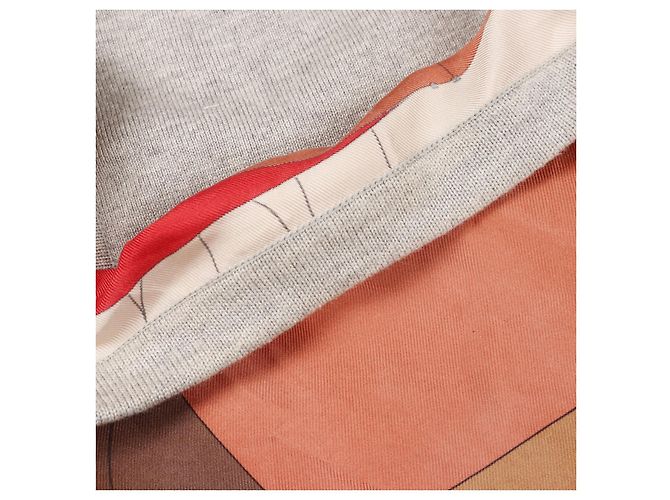 Vestido de seda y algodón ECHEC AU ROI de Hermès Rosa Multicolor - vista 5