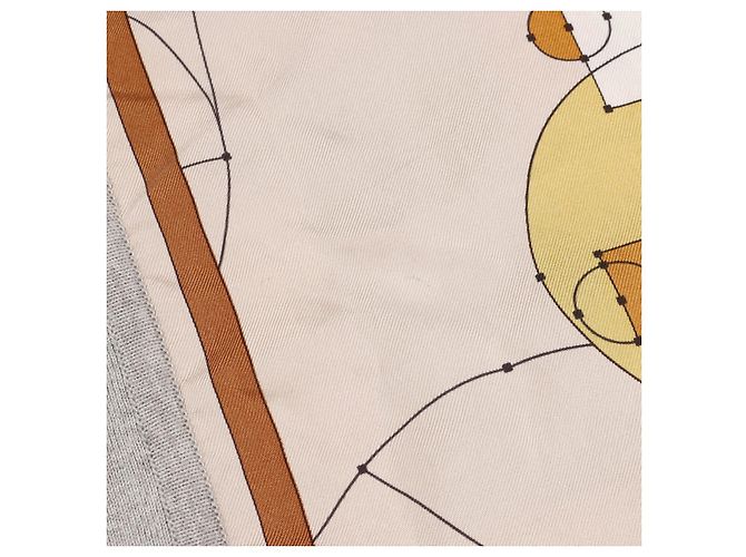 Vestido de seda y algodón ECHEC AU ROI de Hermès Rosa Multicolor - vista 7