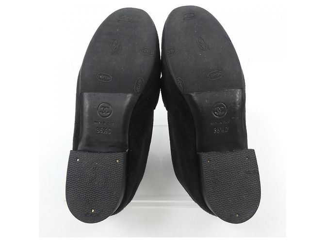 Timeless Chanel G32955 Lederschuhe Schwarz - Ansicht 4