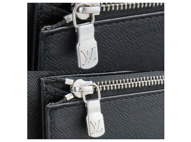 Cartera larga Organizer Atoll Taiga Louis Vuitton Negro - vista 10