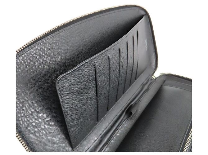 Cartera larga Organizer Atoll Taiga Louis Vuitton Negro - vista 13