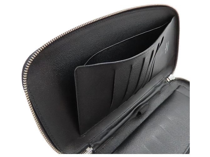 Cartera larga Organizer Atoll Taiga Louis Vuitton Negro - vista 14