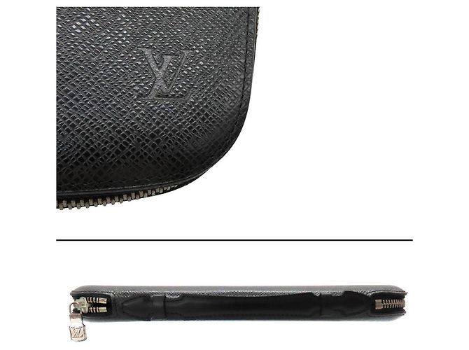 Cartera larga Organizer Atoll Taiga Louis Vuitton Negro - vista 3