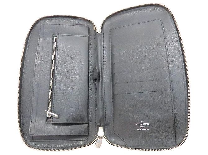Cartera larga Organizer Atoll Taiga Louis Vuitton Negro - vista 4