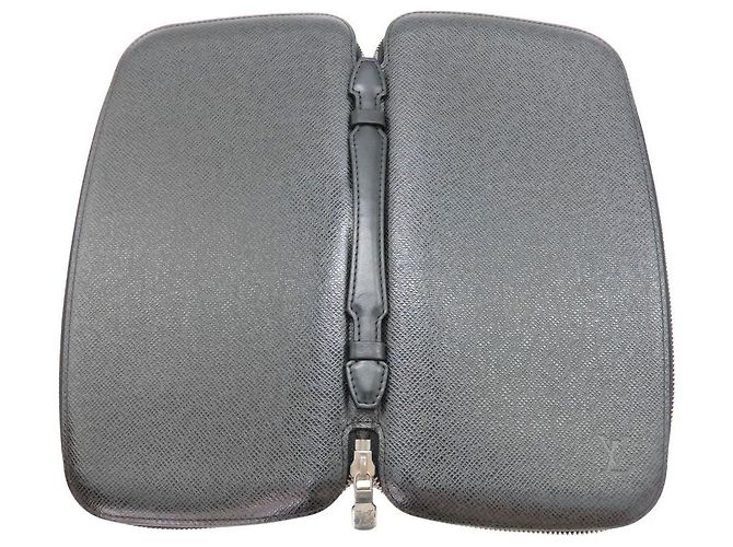 Cartera larga Organizer Atoll Taiga Louis Vuitton Negro - vista 5