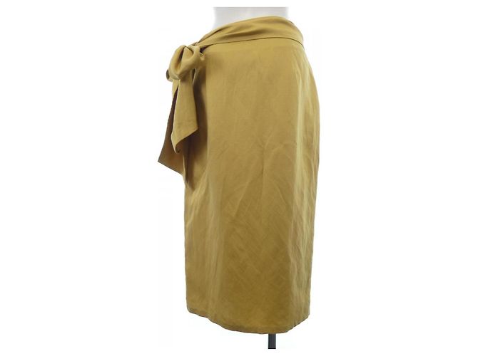 Gonna Max Mara Giallo - vista 2