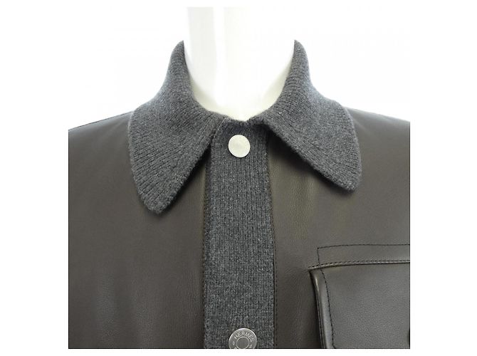 Giacca Hermès Marrone - vista 5