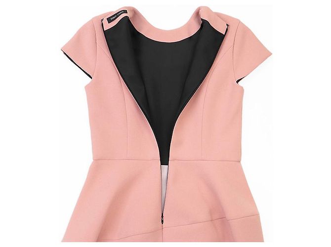 Autre Marque YOKO CHAN Kleid aus Polyester Pink - Ansicht 7