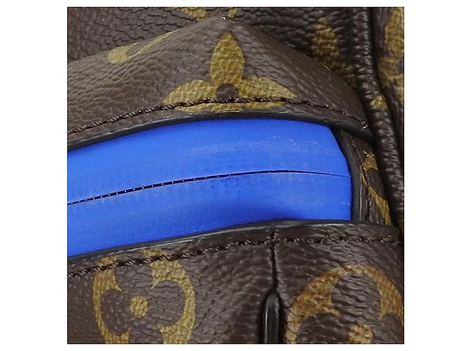 Marsupio Monogram Pacific di Louis Vuitton Marrone Blu - vista 10