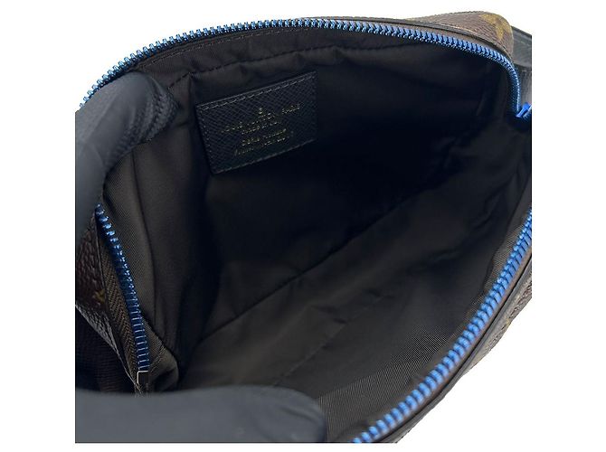 Marsupio Monogram Pacific di Louis Vuitton Marrone Blu - vista 16