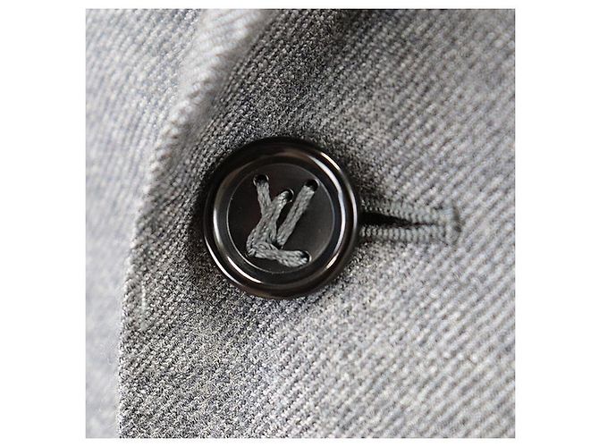 Giacca in Lana e Cashmere PONT NEUF FIT Louis Vuitton Marrone - vista 4