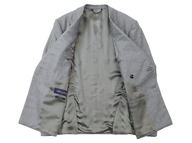Giacca in Lana e Cashmere PONT NEUF FIT Louis Vuitton Marrone - vista 8