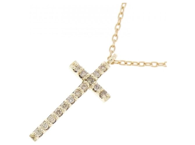 Autre Marque Collana Cocoshnik in Oro Giallo K10 e Diamanti D'oro - vista 3