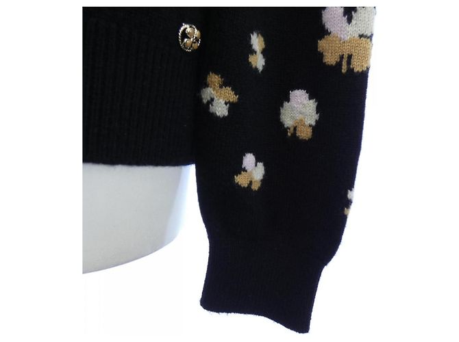 Timeless Chanel LOOK30 Kaschmir Strick Schwarz - Ansicht 7