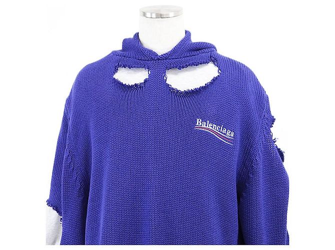 Everyday Sudadera de algodón UNIFIT de Balenciaga Azul - vista 2