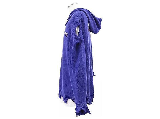 Everyday Sudadera de algodón UNIFIT de Balenciaga Azul - vista 3