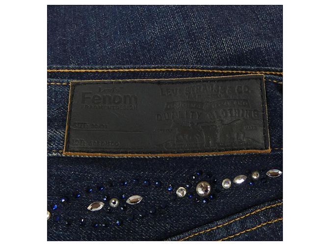Autre Marque Jeans UNIFORM EX Levi's 505 disco Azul - vista 5