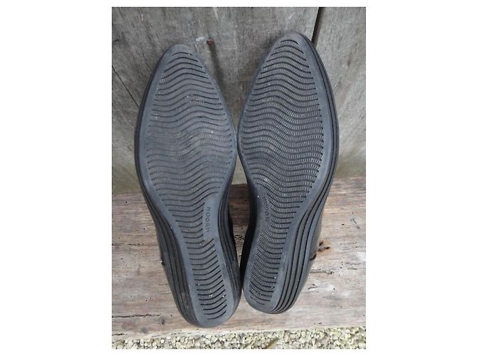 Stivaletti Hogan Beatles in pelle nera Nero - vista 5