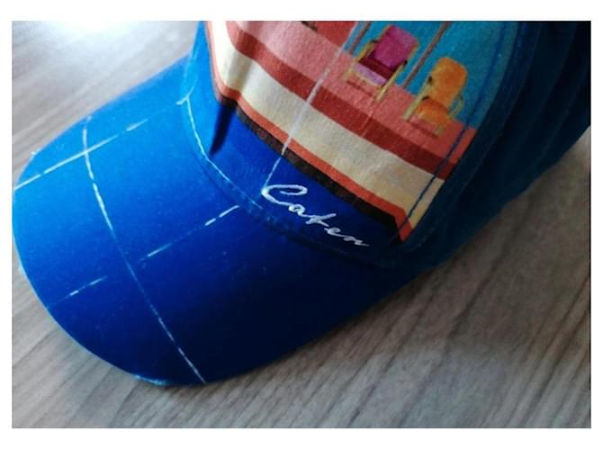 Gorra Dsquared2 con estampado de playa Azul Multicolor - vista 3