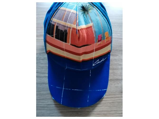 Gorra Dsquared2 con estampado de playa Azul Multicolor - vista 8