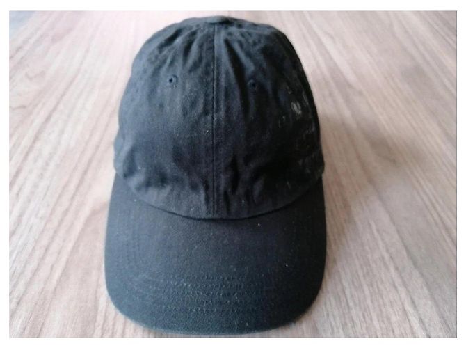 Cappellino nero Karl Lagerfeld con iscrizioni - vista 2