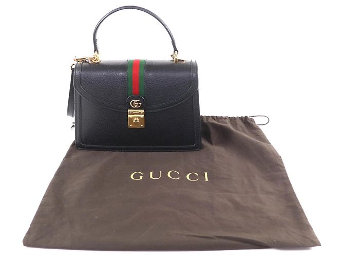Borsa Gucci Ophidia Medium con manico superiore Nero - vista 2