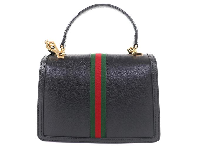 Borsa Gucci Ophidia Medium con manico superiore Nero - vista 3