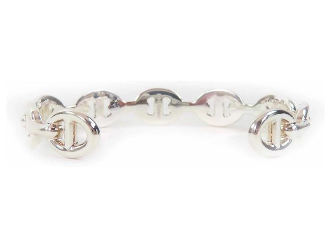 Bracciale Chaine d'Ancre Enchainée di Hermès Argento - vista 3