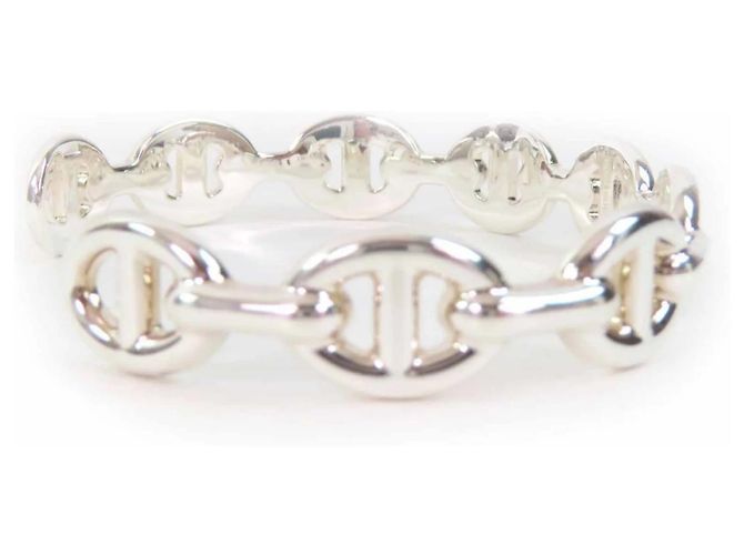 Bracciale Chaine d'Ancre Enchainée di Hermès Argento - vista 4