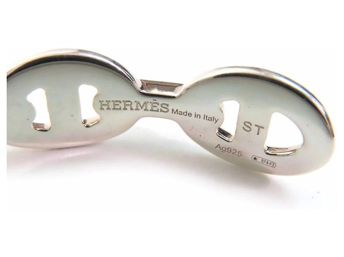Bracciale Chaine d'Ancre Enchainée di Hermès Argento - vista 5