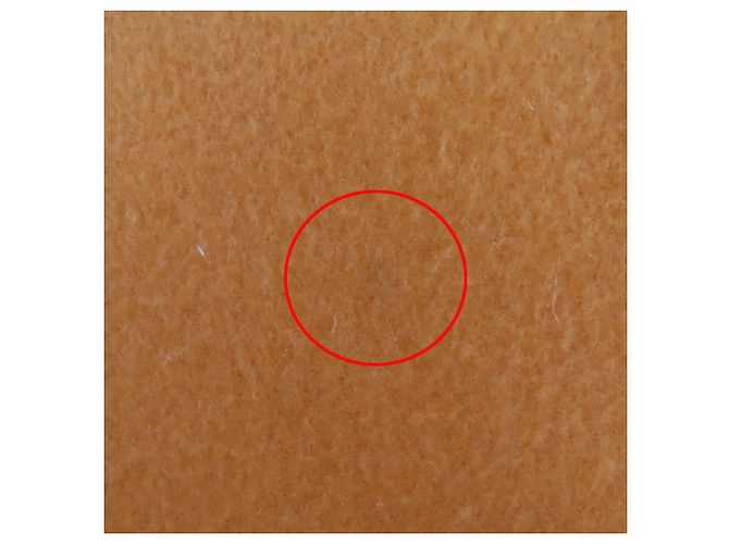 Oranger Cashmere-Schal von Hermès - Ansicht 9