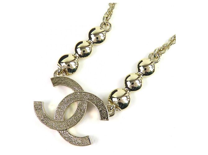 Collana a catena con strass Coco Mark B25S di Chanel D'oro - vista 5