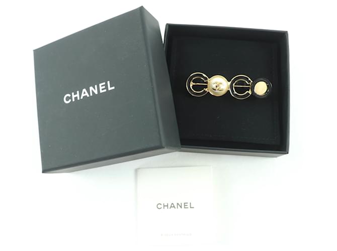 Spilla Coco Mark di Chanel Nero D'oro - vista 2