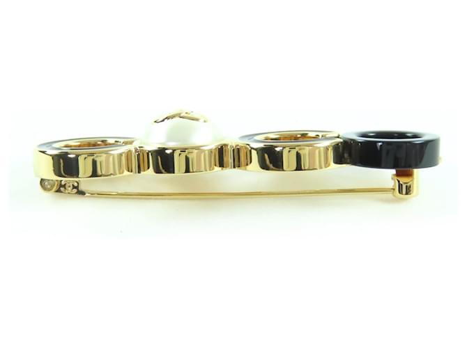 Spilla Coco Mark di Chanel Nero D'oro - vista 4