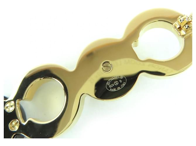 Spilla Coco Mark di Chanel Nero D'oro - vista 7