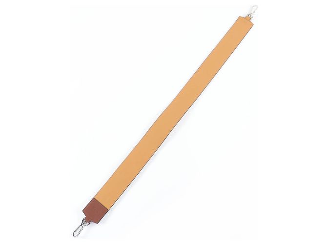 Cinghia in pelle con logo Anagram Loewe Marrone Multicolore - vista 4