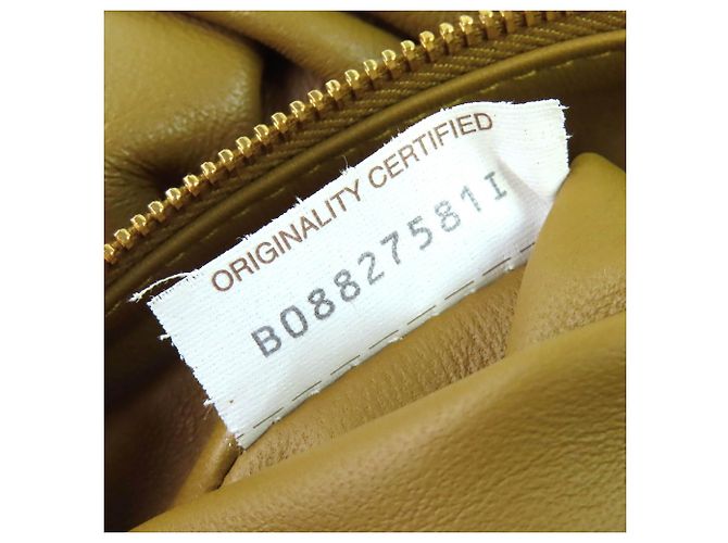 Borsa a tracolla in pelle di agnello Bottega Veneta Marrone - vista 10