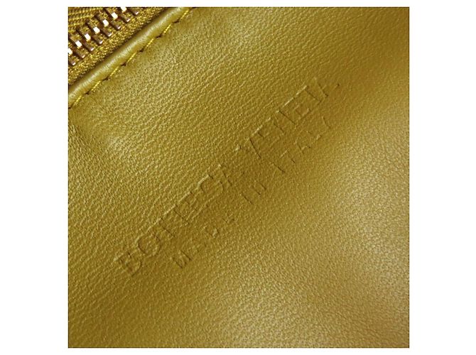 Borsa a tracolla in pelle di agnello Bottega Veneta Marrone - vista 8
