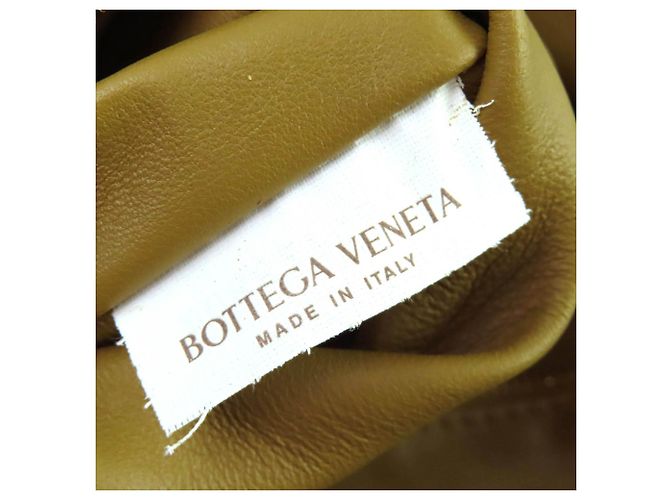 Borsa a tracolla in pelle di agnello Bottega Veneta Marrone - vista 9