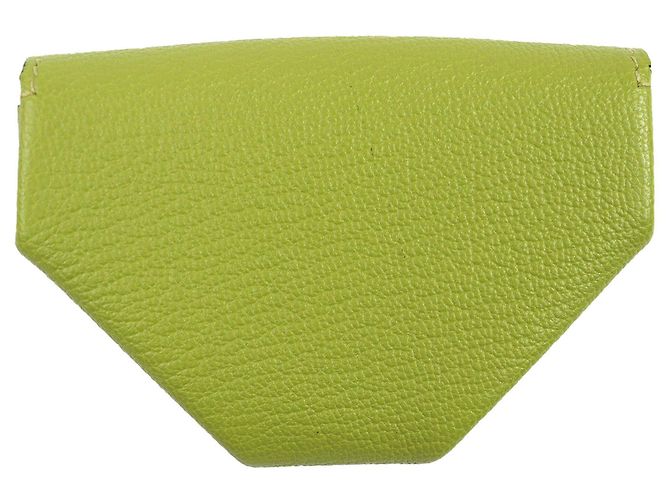Hermès Hermes Le Vingt-Quatre 24 Monedero en Verde Anís - vista 3
