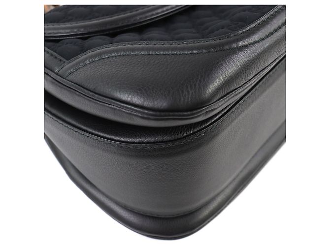 Borsa a mano 2 in 1 Gucci Microssima New Bamboo Nero - vista 6