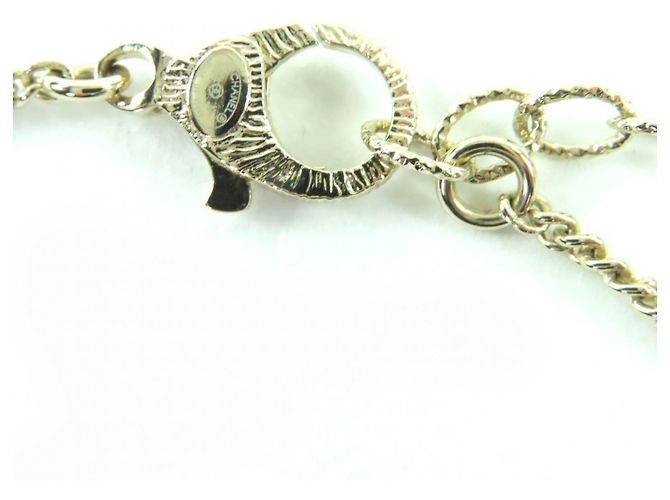 Collana con strass e nastro Coco Mark B24K di Chanel D'oro - vista 6