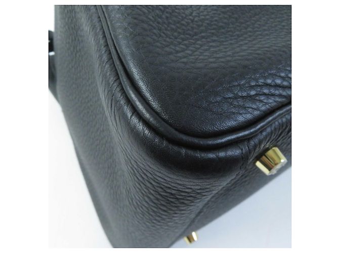 Hermès HERMES Lindy 30 Schultertasche Schwarz - Ansicht 11