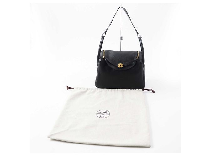 Hermès HERMES Lindy 30 Schultertasche Schwarz - Ansicht 2